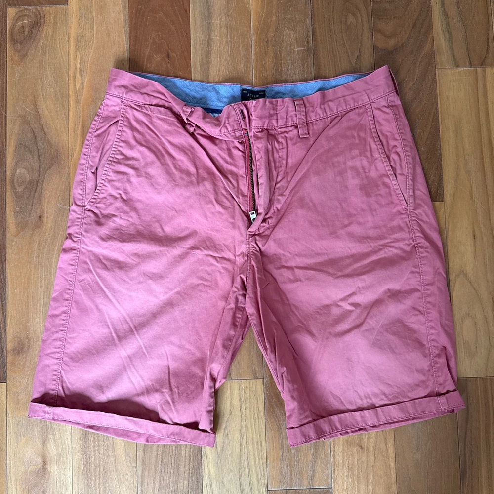 J Crew Men's Pink Casual Shorts